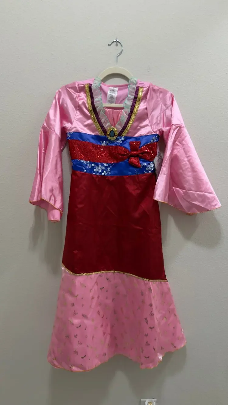 Disney Parks Mulan Princess Youth Costume NWT Size 9/10